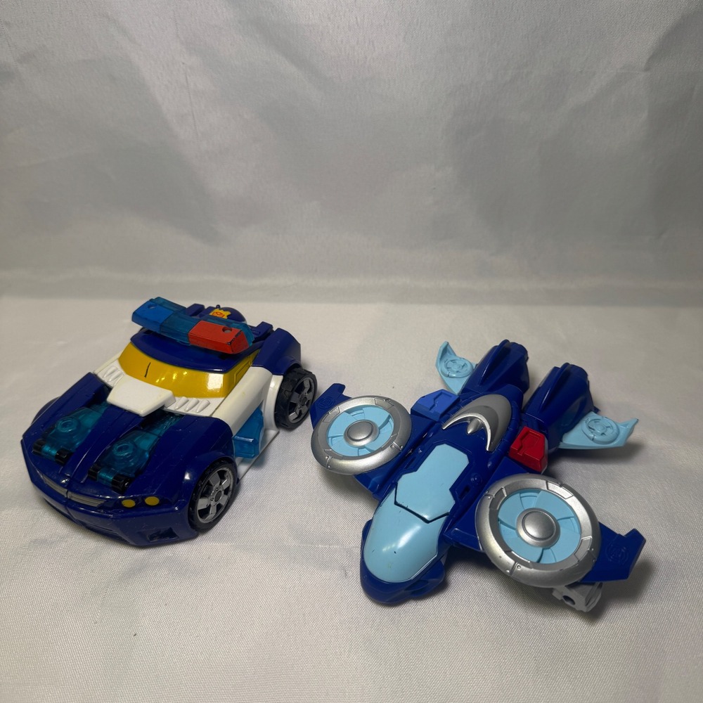 Transformers Rescue Bots Chase Police-Bot and Blades Flight-Bot Playskool Heroes